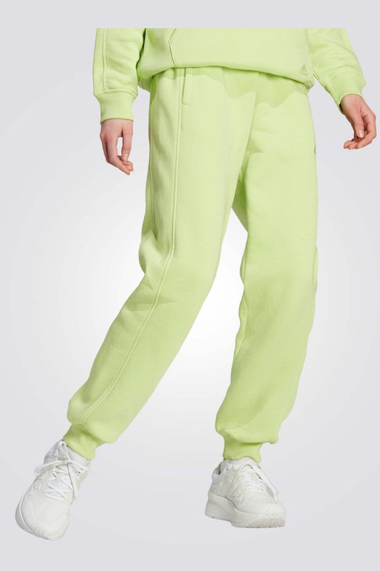 ADIDAS - מכנסיים ארוכים לנשים ALL SZN בצבע ירוק זוהר - MASHBIR//365