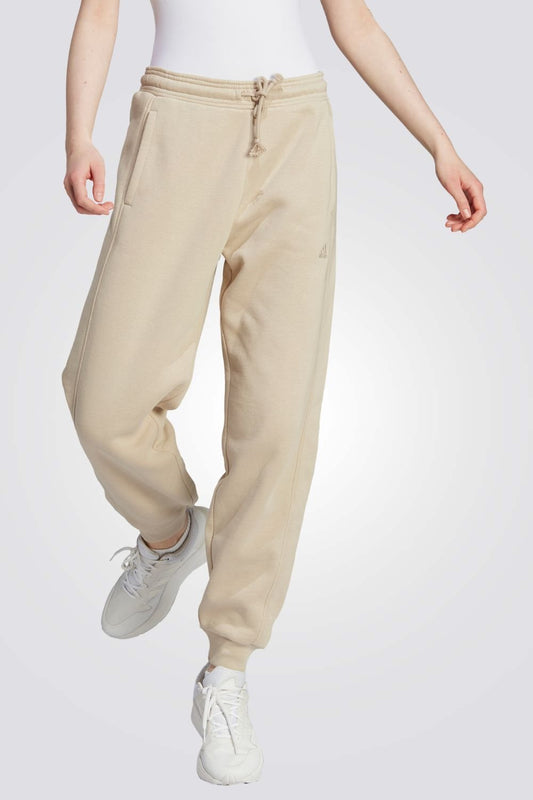 ADIDAS - מכנסיים ארוכים לנשים ALL SZN FLEECE בצבע בז' - MASHBIR//365