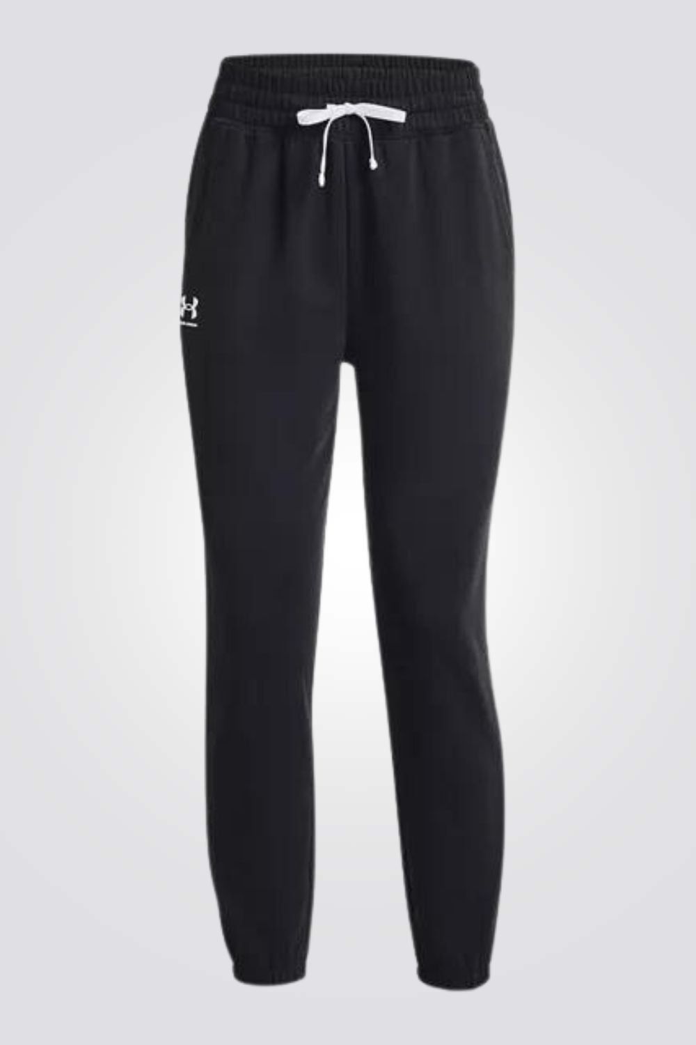 UNDER ARMOUR - מכנסיים ארוכים לנשים בצבע שחור - MASHBIR//365