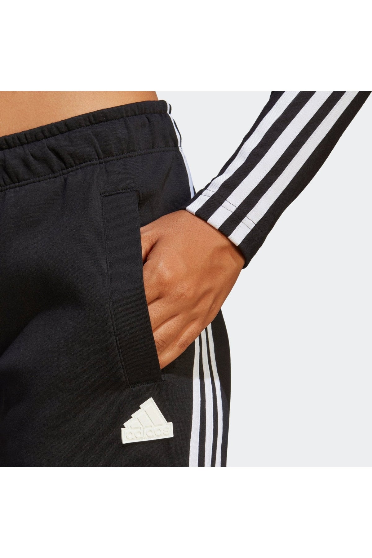 ADIDAS - מכנסיים ארוכים לנשים FI 3S REG בצבע שחור - MASHBIR//365