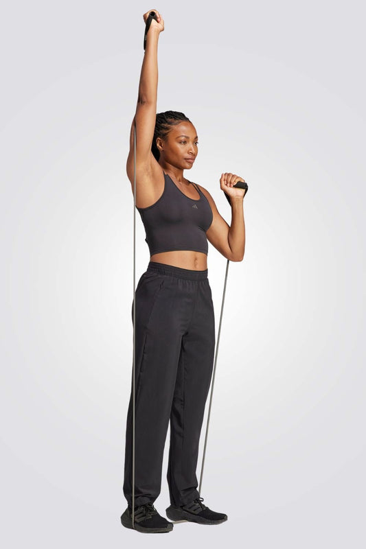 ADIDAS - מכנסיים ארוכים לנשים TRN בצבע שחור - MASHBIR//365