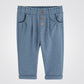 OBAIBI - מכנסיים ארוכים עם נקודות בצבע כחול לתינוקות - MASHBIR//365 - 2