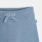 OBAIBI - מכנסיים ארוכים מבד ריב בצבע כחול - MASHBIR//365 - 2