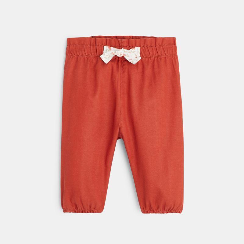 OBAIBI - מכנסיים בצבע כתום לתינוקות - MASHBIR//365