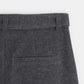 OKAIDI - מכנסיים בגזרה גבוהה ורחבה בצבע אפור כהה לילדות - MASHBIR//365 - 3
