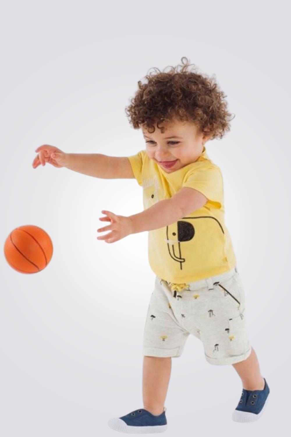 OBAIBI - מכנסיים בהדפס חיות לתינוקות - MASHBIR//365