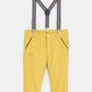 OBAIBI - מכנסיים צהובות עם רצועות לתינוקות - MASHBIR//365 - 3