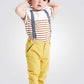 OBAIBI - מכנסיים צהובות עם רצועות לתינוקות - MASHBIR//365 - 1