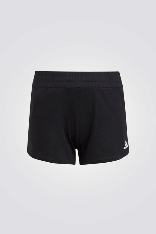 ADIDAS - מכנסיים קצרים 3-STRIPES KNIT לילדות בצבע שחור - MASHBIR//365
