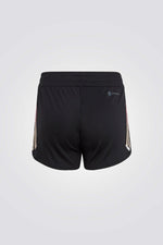 ADIDAS - מכנסיים קצרים 3-STRIPES KNIT לילדות בצבע שחור - MASHBIR//365
