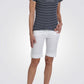 PUNT ROMA - מכנסיים קצרים בצבע לבן - MASHBIR//365 - 1