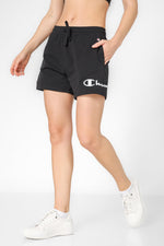 CHAMPION - מכנסיים קצרים בצבע שחור - MASHBIR//365