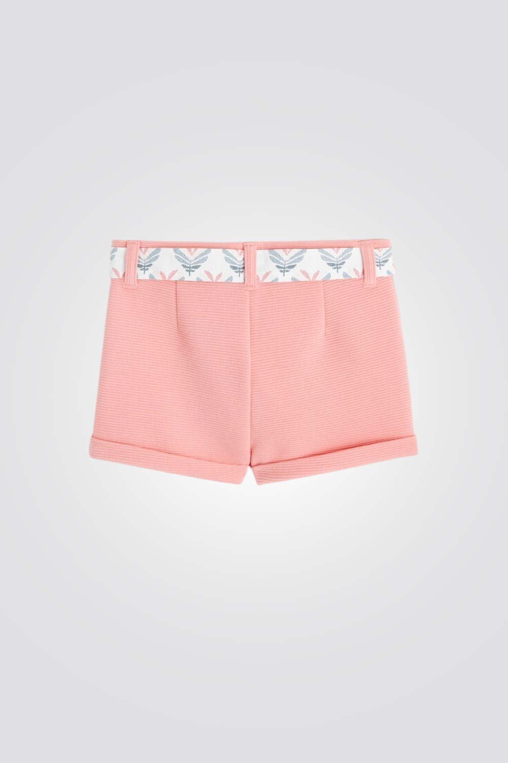 OBAIBI - מכנסיים קצרים בצבע ורוד לתינוקות - MASHBIR//365