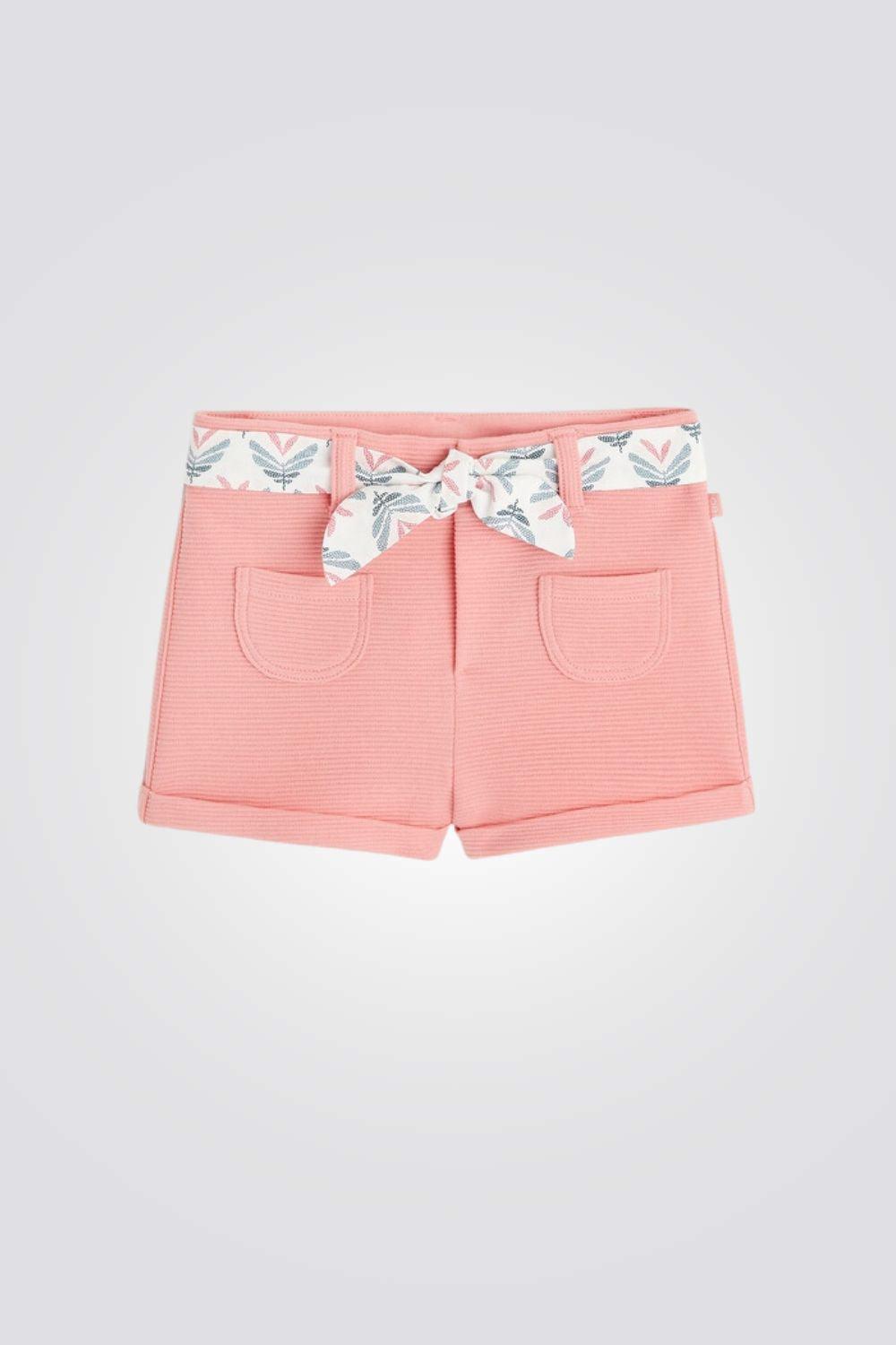 OBAIBI - מכנסיים קצרים בצבע ורוד לתינוקות - MASHBIR//365