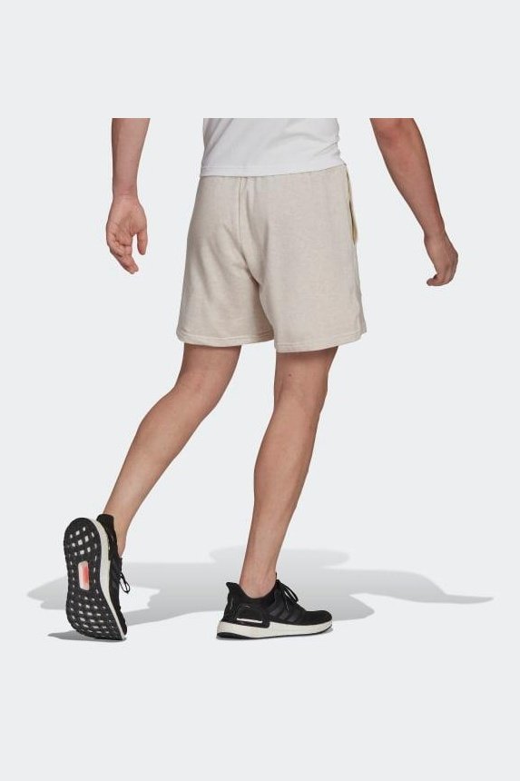 ADIDAS - מכנסיים קצרים BotanDyed בצבע בז' - MASHBIR//365