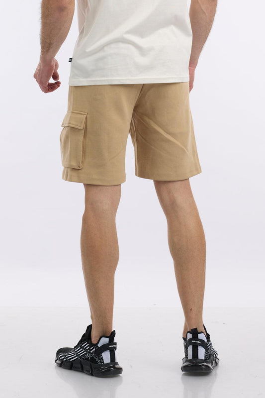 NAUTICA - מכנסיים קצרים בסגנון ”סיילור” בצבע בז' - MASHBIR//365