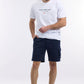NAUTICA - מכנסיים קצרים בסגנון ”סיילור” בצבע נייבי - MASHBIR//365 - 4