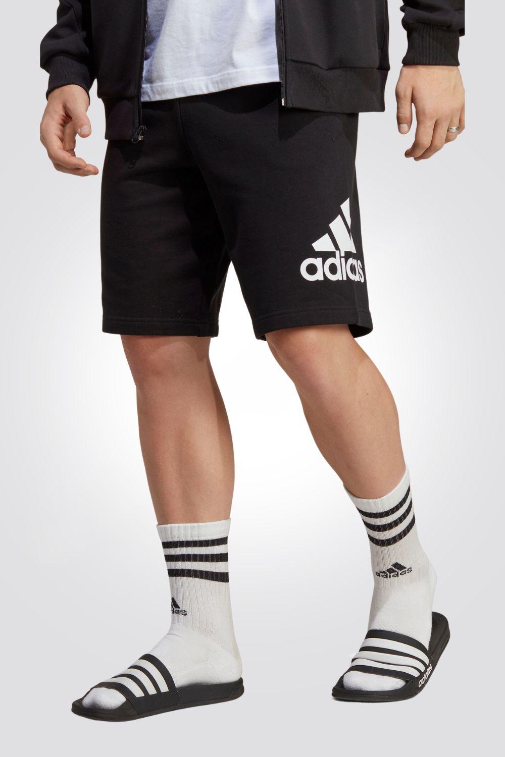 ADIDAS - מכנסיים קצרים ESSENTIALS BIG LOGO בצבע שחור - MASHBIR//365