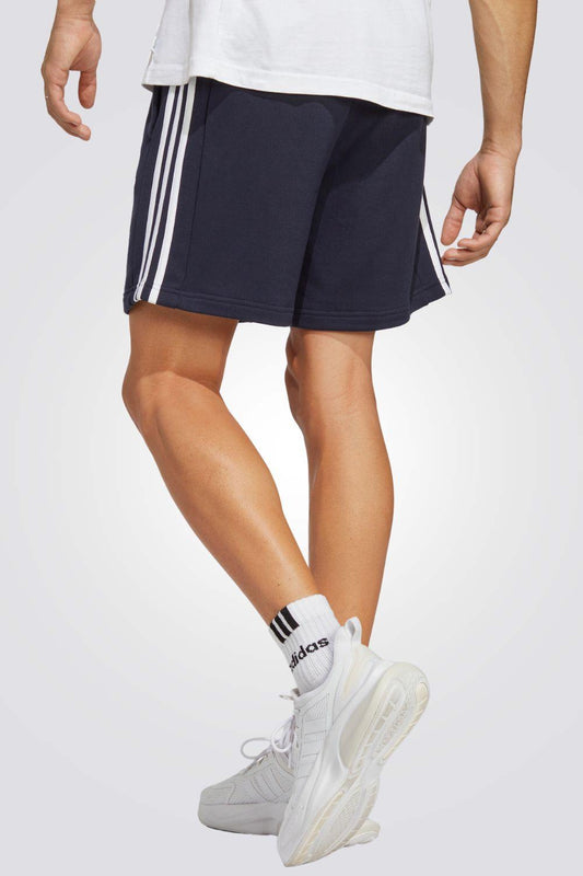 ADIDAS - מכנסיים קצרים FRENCH TERRY בצבע נייבי - MASHBIR//365