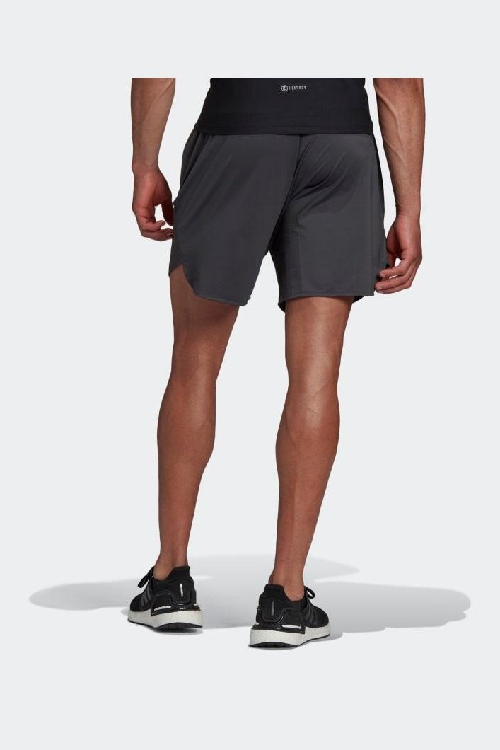ADIDAS - מכנסיים קצרים HEAT.RDY HIIT בצבע אפור - MASHBIR//365