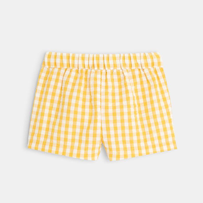 OBAIBI - מכנסיים קצרים צהובים לתינוקות - MASHBIR//365