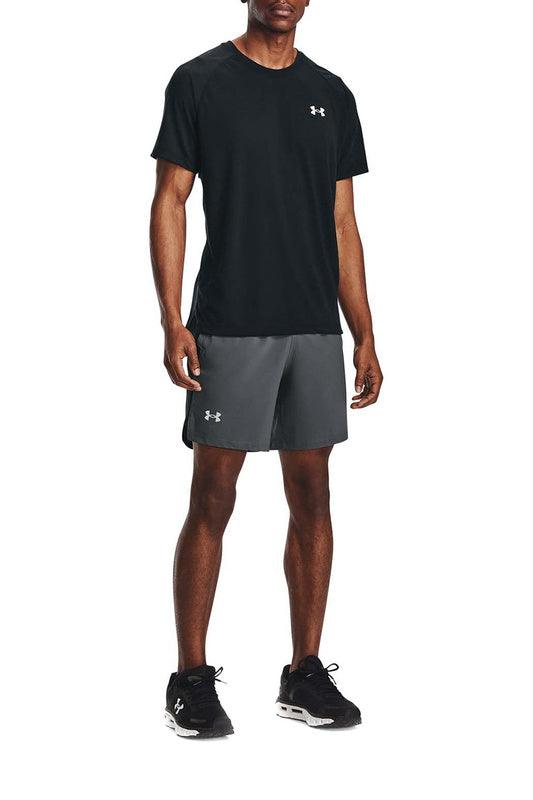 UNDER ARMOUR - מכנסיים קצרים Launch SW 7 אפור - MASHBIR//365