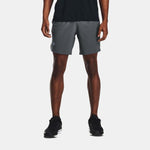 UNDER ARMOUR - מכנסיים קצרים Launch SW 7 אפור - MASHBIR//365