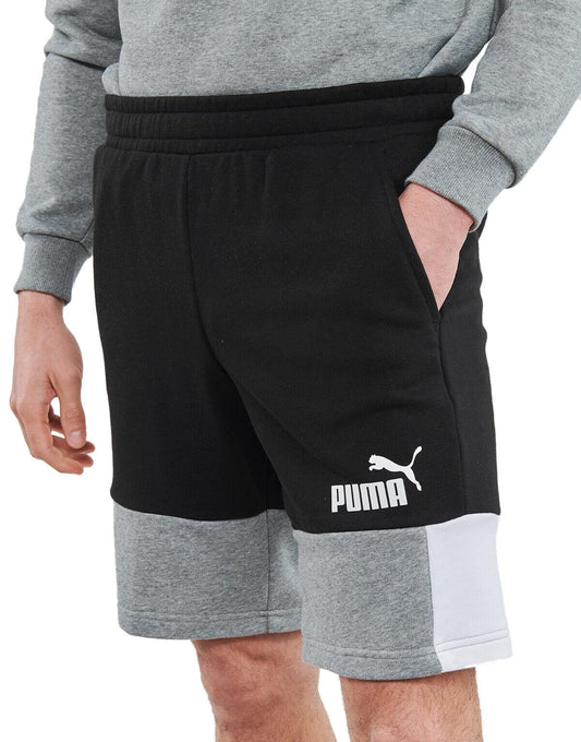 PUMA - מכנסיים קצרים לגבר ESS+ Block Shorts 10 בצבע שחור - MASHBIR//365