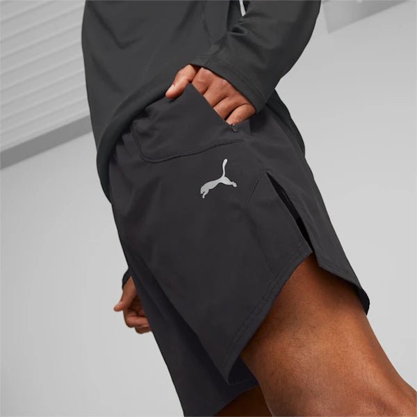 PUMA - מכנסיים קצרים לגבר RUN ULTRAWEAVE 7 SHO בצבע שחור - MASHBIR//365