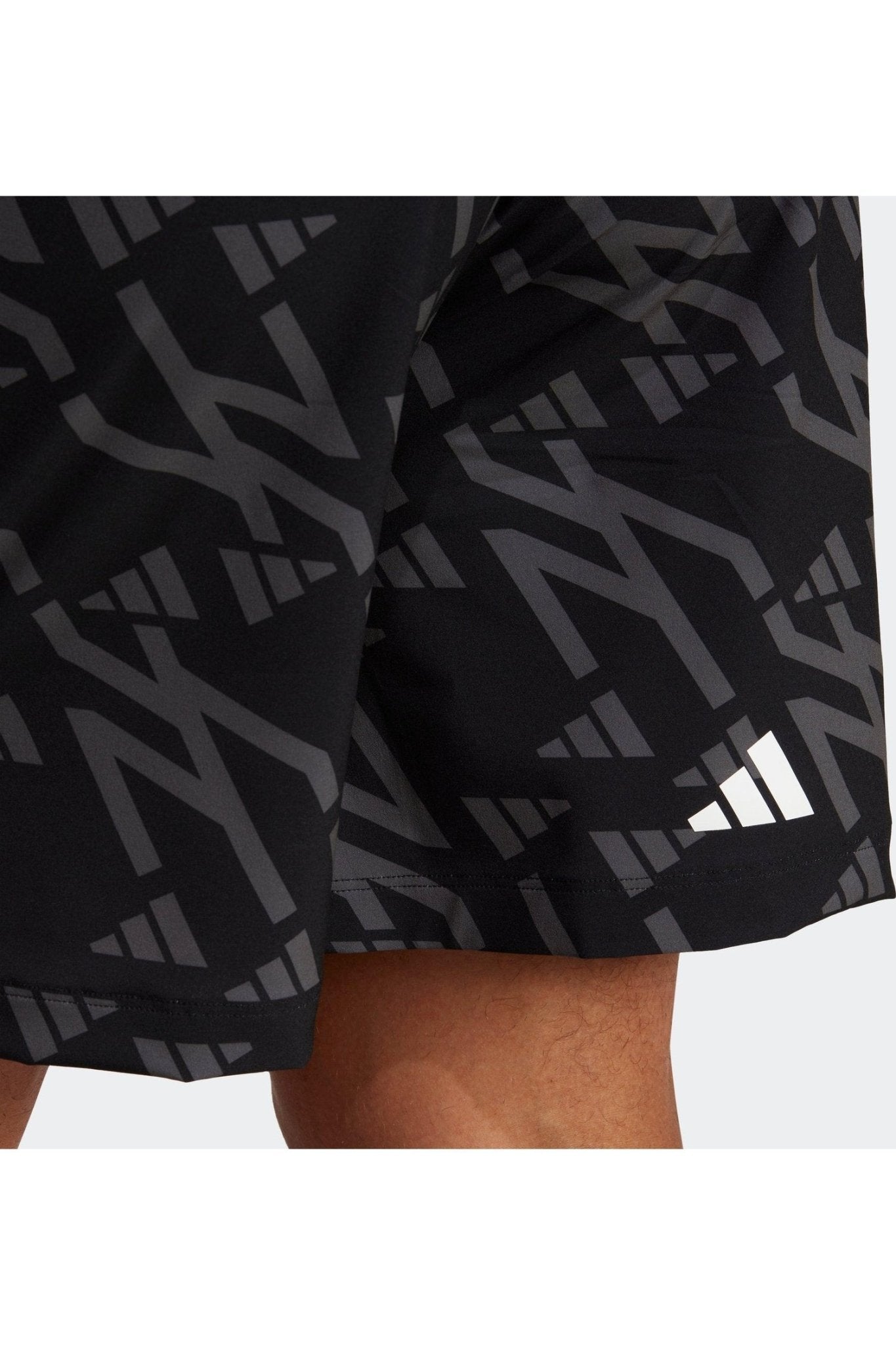 ADIDAS - מכנסיים קצרים לגבר TRAIN ICONS 3-STRIPES בצבע שחור - MASHBIR//365