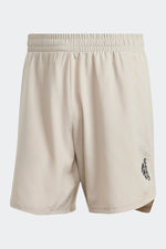 ADIDAS - מכנסיים קצרים לגברים DESIGNED FOR MOVEMENT בצבע בז' - MASHBIR//365