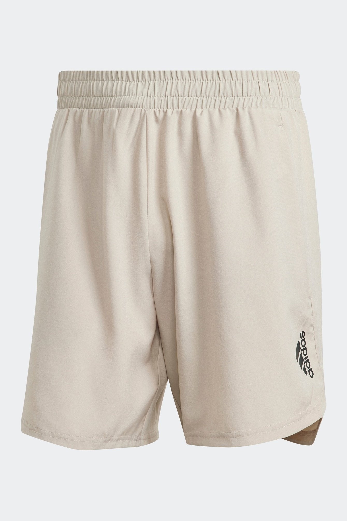 ADIDAS - מכנסיים קצרים לגברים DESIGNED FOR MOVEMENT בצבע בז' - MASHBIR//365