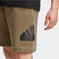 ADIDAS - מכנסיים קצרים לגברים FUTURE ICONS בצבע זית חום - MASHBIR//365 - 6