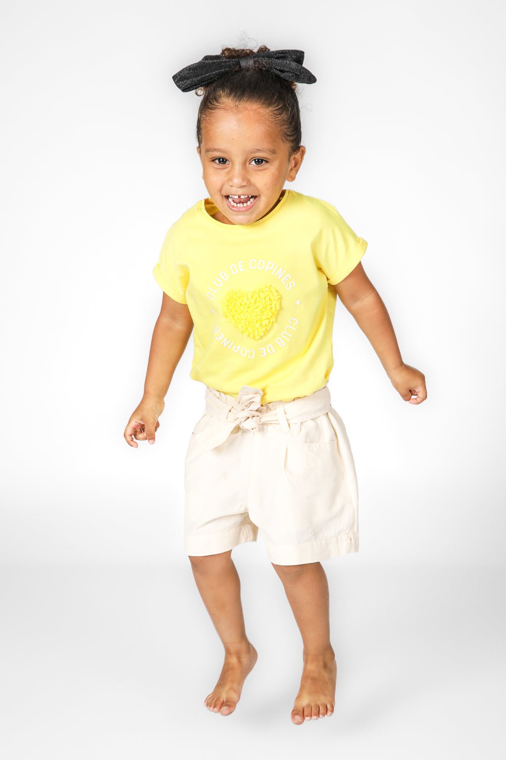 OKAIDI - מכנסיים קצרים לילדות בצבע בז' - MASHBIR//365