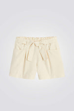 OKAIDI - מכנסיים קצרים לילדות בצבע בז' - MASHBIR//365