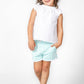 OKAIDI - מכנסיים קצרים לילדות בצבע כחול - MASHBIR//365 - 2