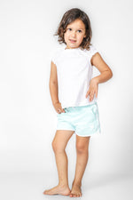 OKAIDI - מכנסיים קצרים לילדות בצבע כחול - MASHBIR//365
