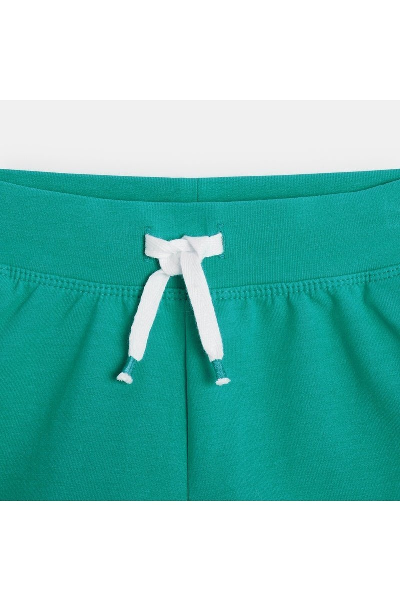 OKAIDI - מכנסיים קצרים לילדות בצבע טורקיז - MASHBIR//365