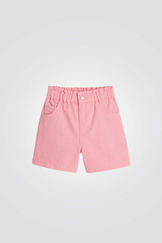 OKAIDI - מכנסיים קצרים לילדות בצבע ורוד - MASHBIR//365