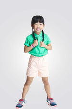 OKAIDI - מכנסיים קצרים לילדות בצבע ורוד - MASHBIR//365