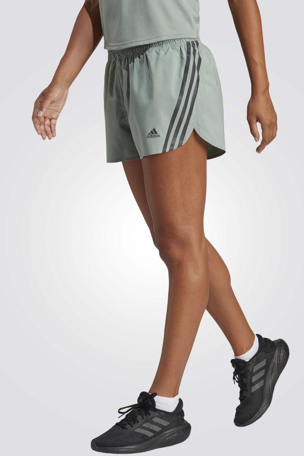 ADIDAS - מכנסיים קצרים לנשים בצבע ירוק - MASHBIR//365