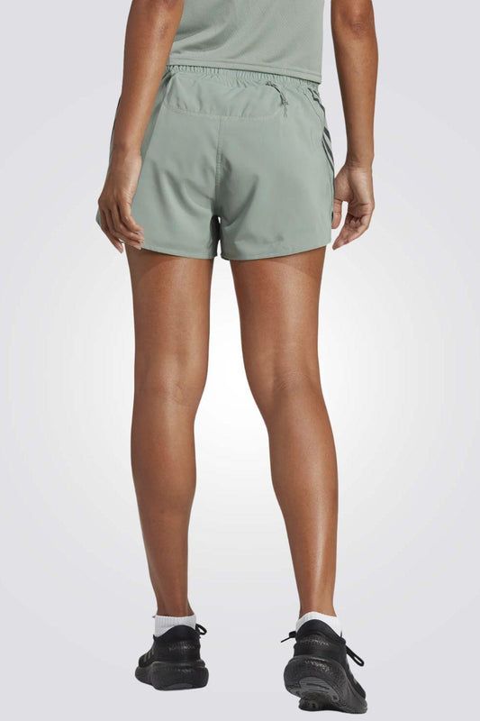 ADIDAS - מכנסיים קצרים לנשים בצבע ירוק - MASHBIR//365