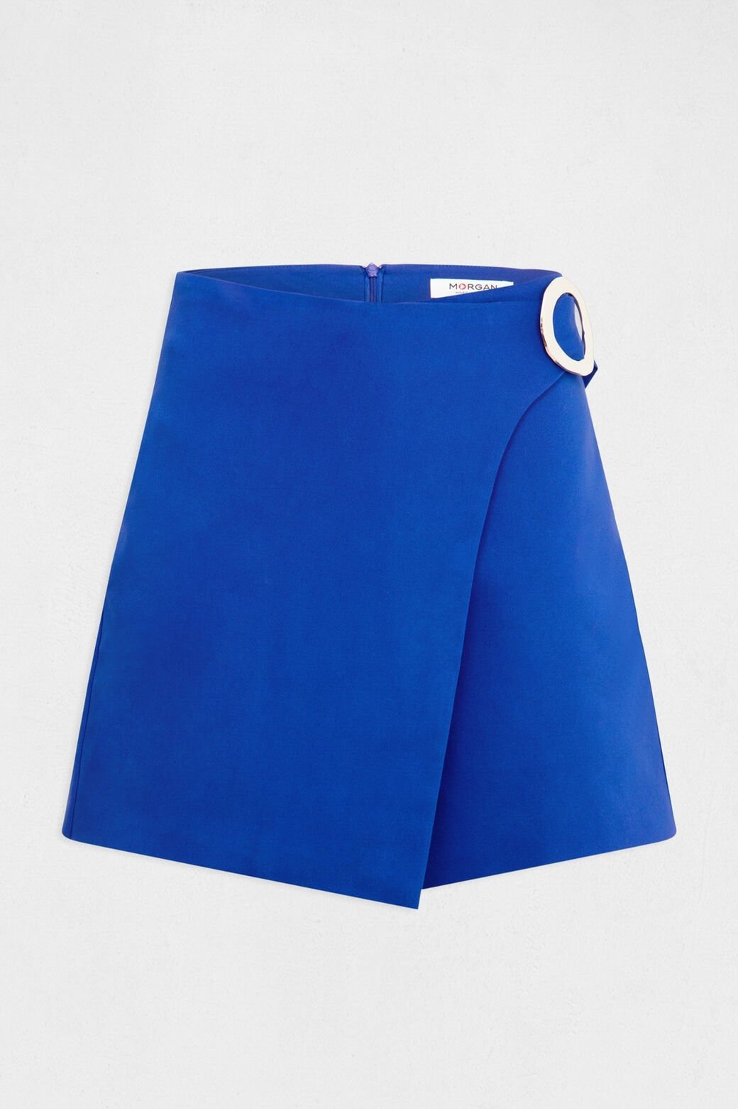 MORGAN - מכנסיים קצרים לנשים בצבע כחול - MASHBIR//365