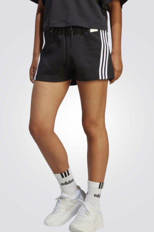ADIDAS - מכנסיים קצרים לנשים W FI 3S SHORT בצבע שחור - MASHBIR//365