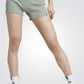 ADIDAS - מכנסיים קצרים לנשים W LNG RIB SHO בצבע מנטה - MASHBIR//365 - 1