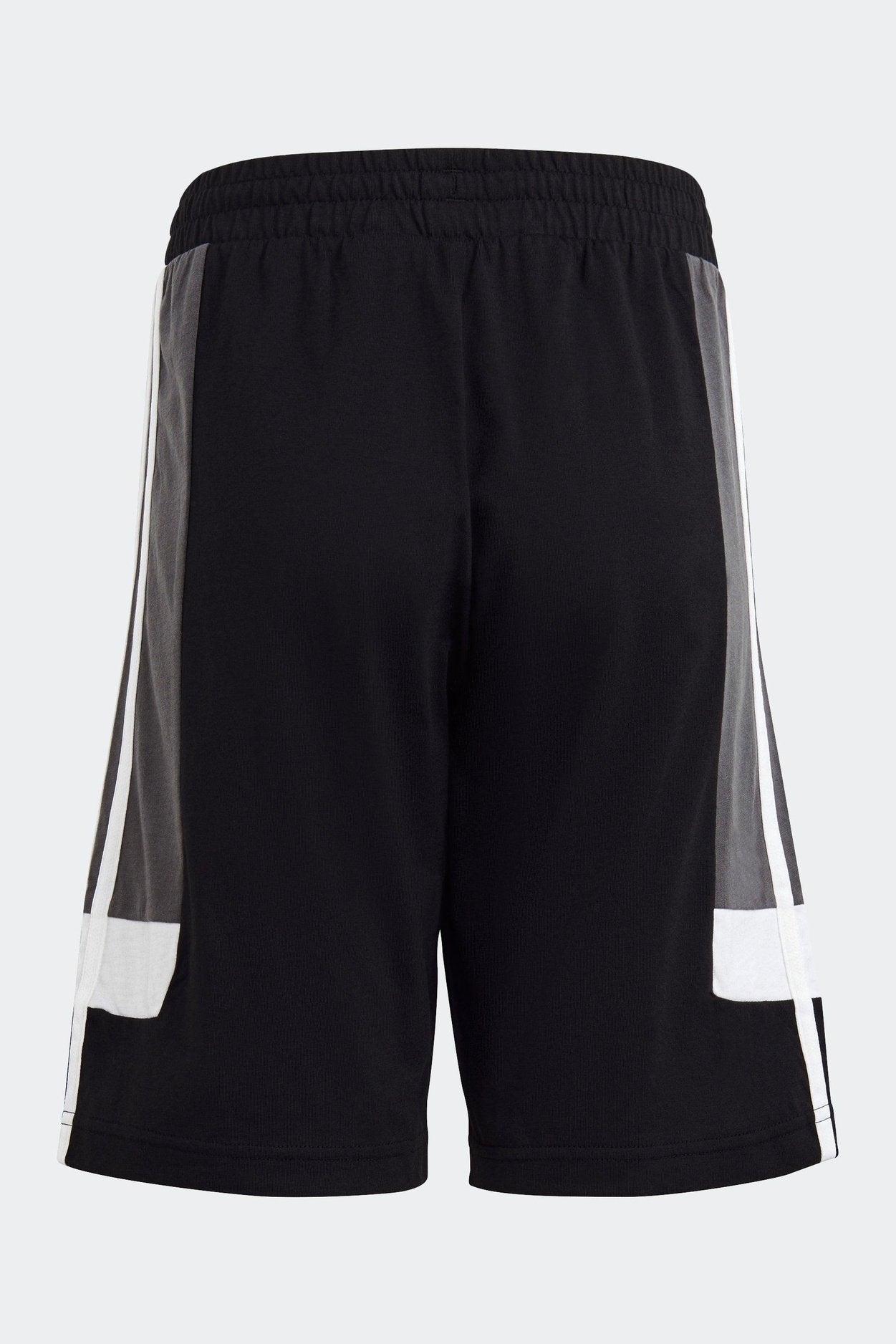 ADIDAS - מכנסיים קצרים לנוער בצבע שחור אפור - MASHBIR//365