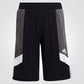 ADIDAS - מכנסיים קצרים לנוער בצבע שחור אפור - MASHBIR//365 - 1