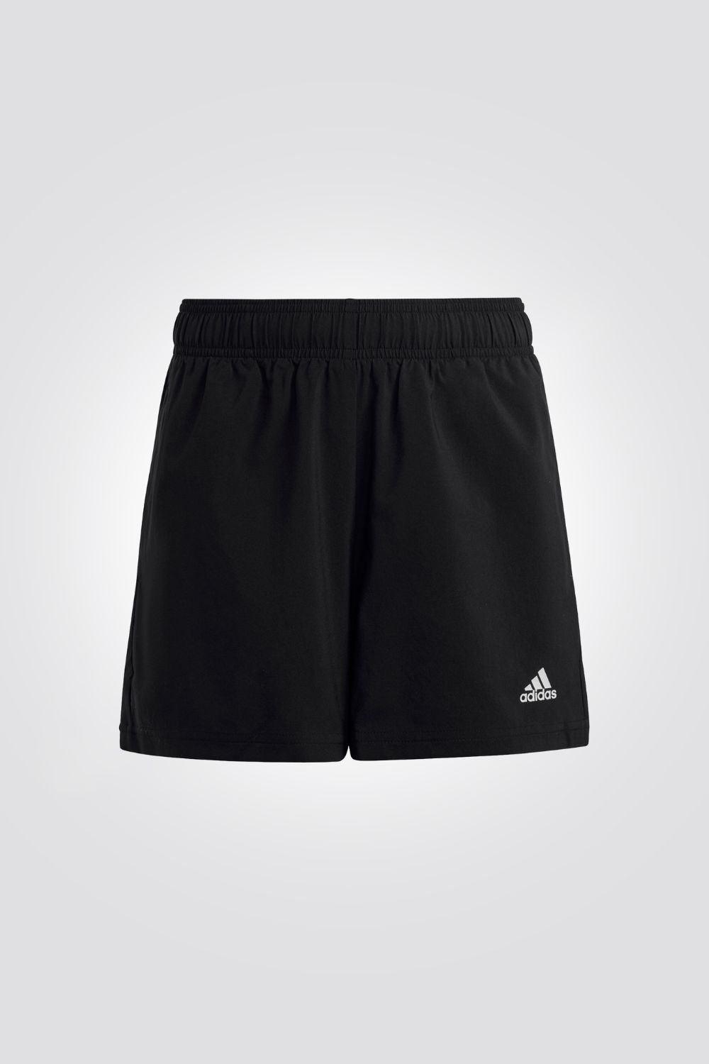 ADIDAS - מכנסיים קצרים לנוער ESSENTIALS בצבע שחור - MASHBIR//365