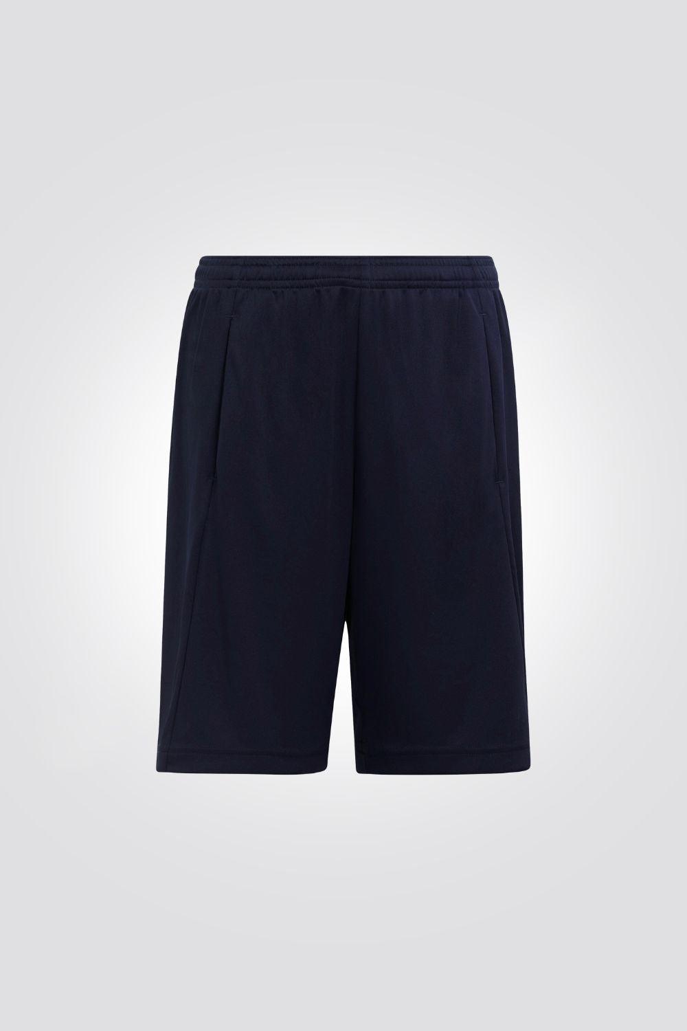 ADIDAS - מכנסיים קצרים לנוער TRAIN ESSENTIALS בצבע אפור כהה - MASHBIR//365