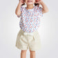 OBAIBI - מכנסיים קצרים לתינוקות בצבע בז' - MASHBIR//365 - 1